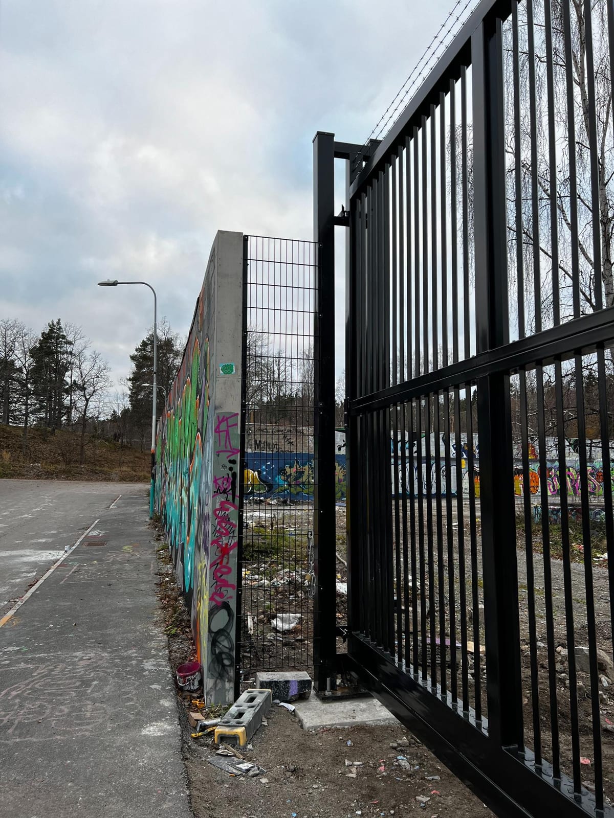 Panelstängsel referensprojekt